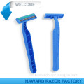 D211 hot item plastic handle twin blade shaving disposable razor